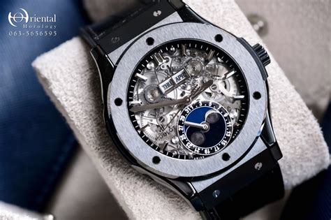 hublot classic fusion aerofusion titanium skeleton|Hublot classic fusion review.